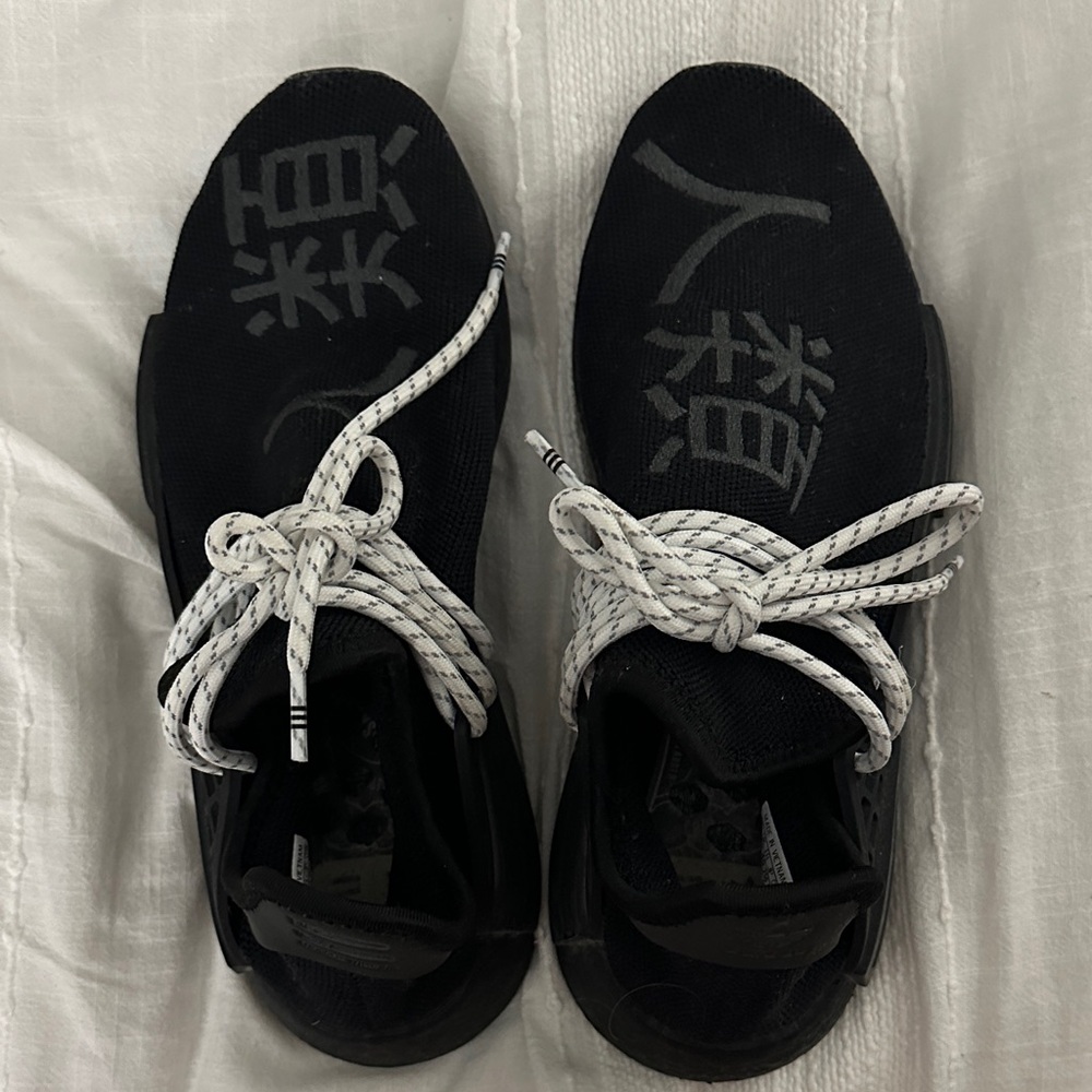 adidas Pharrell Black NMD Human Race Shoes
